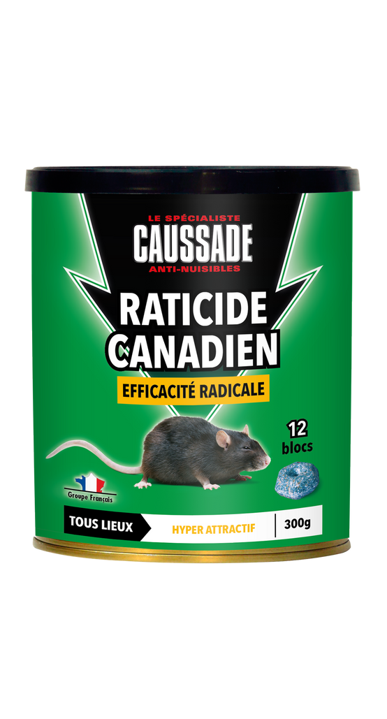 Caussade - Bloc Pâté Raticide - CAUSSADE