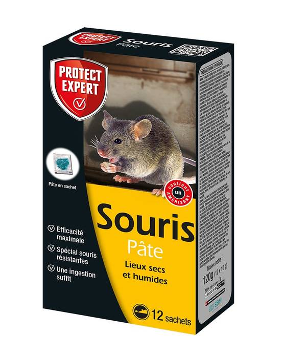 Protect Expert - Pâte antisouris rodenticide huileuse 120g - PROTECT EXPERT - Image 1