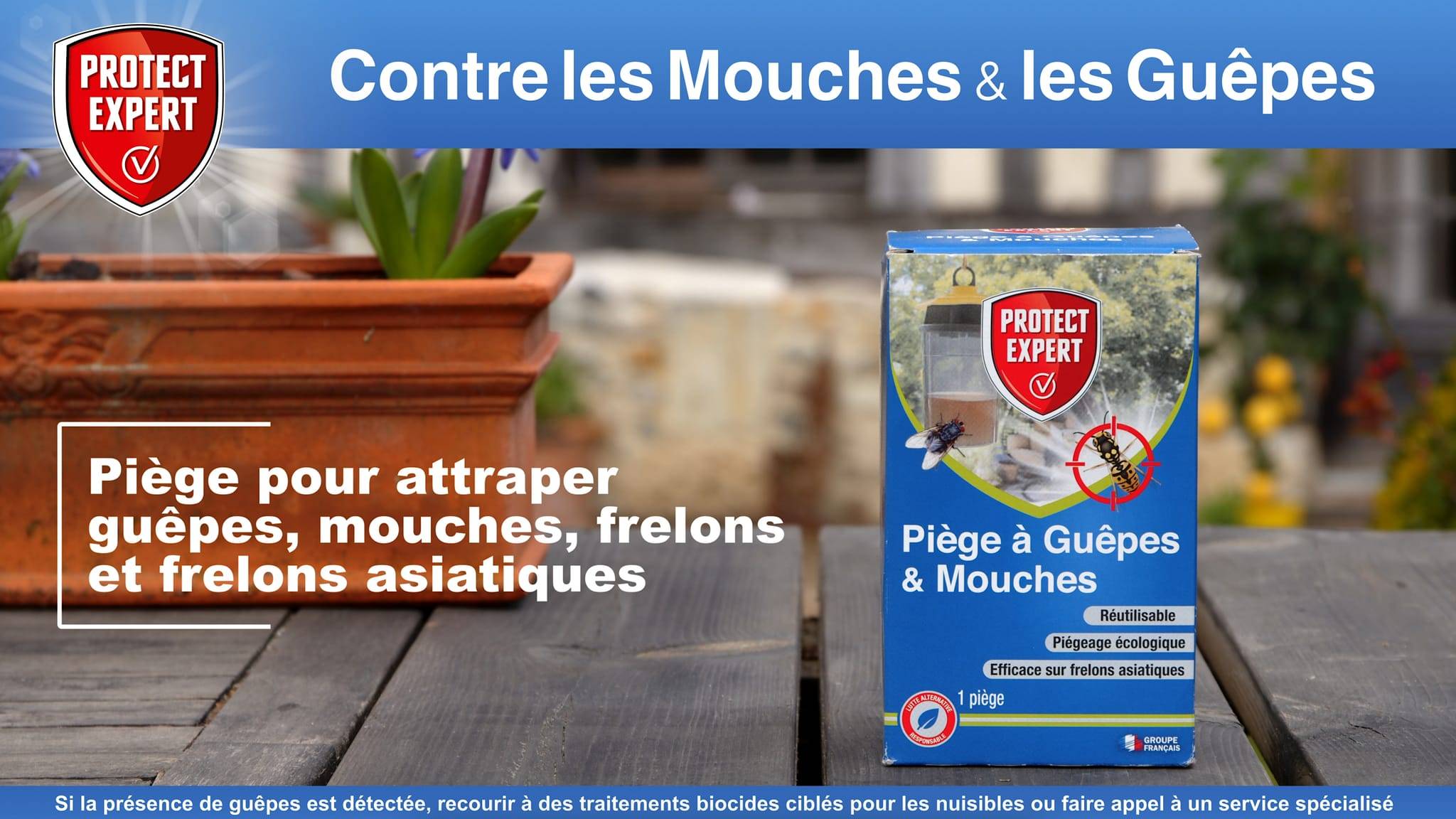 Protect Expert - Piège guêpes frelons mouches - PROTECT EXPERT - Image 3
