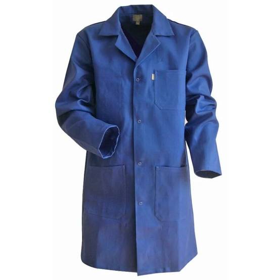 Blouse de travail coton bleu T7 LMA - Image 2