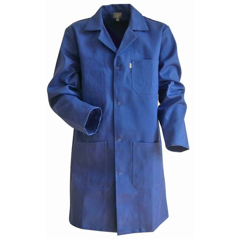 Blouse de travail coton bleu T7 LMA - Image 2