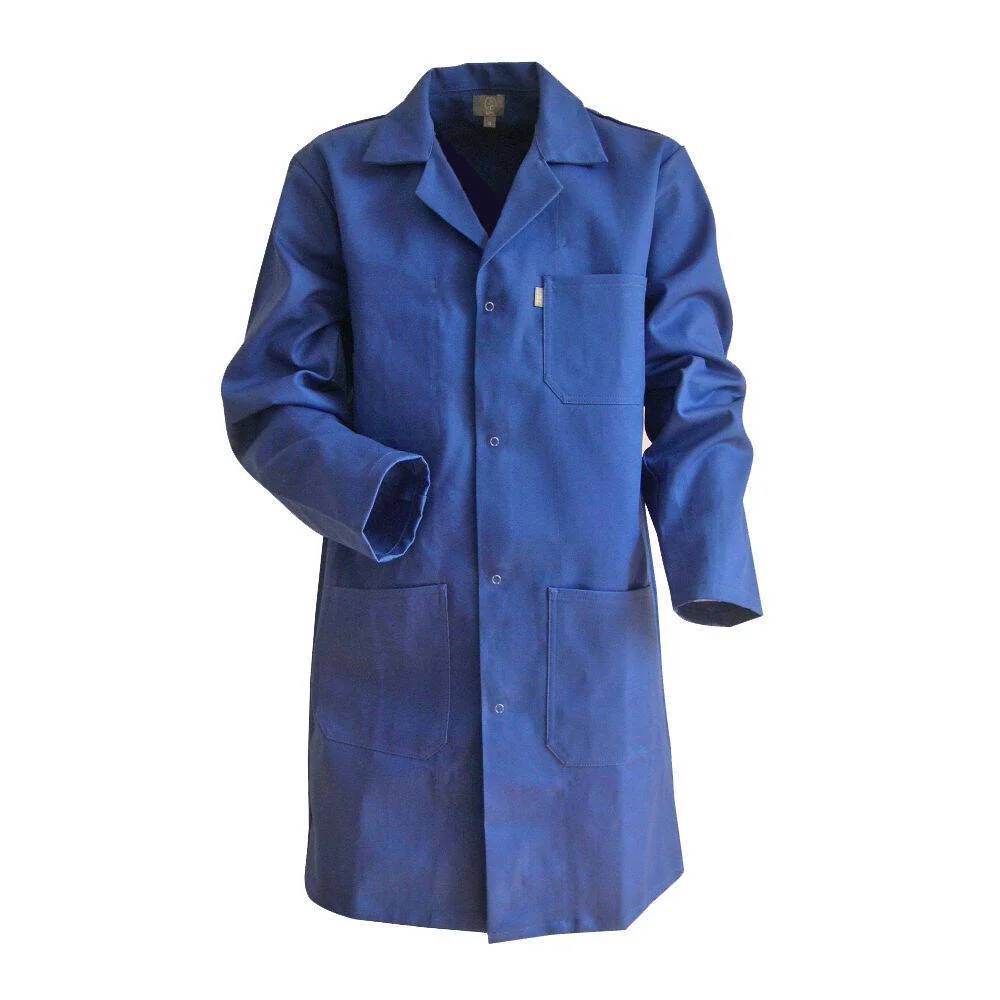 Blouse de travail coton bleu T7 LMA - Image 1