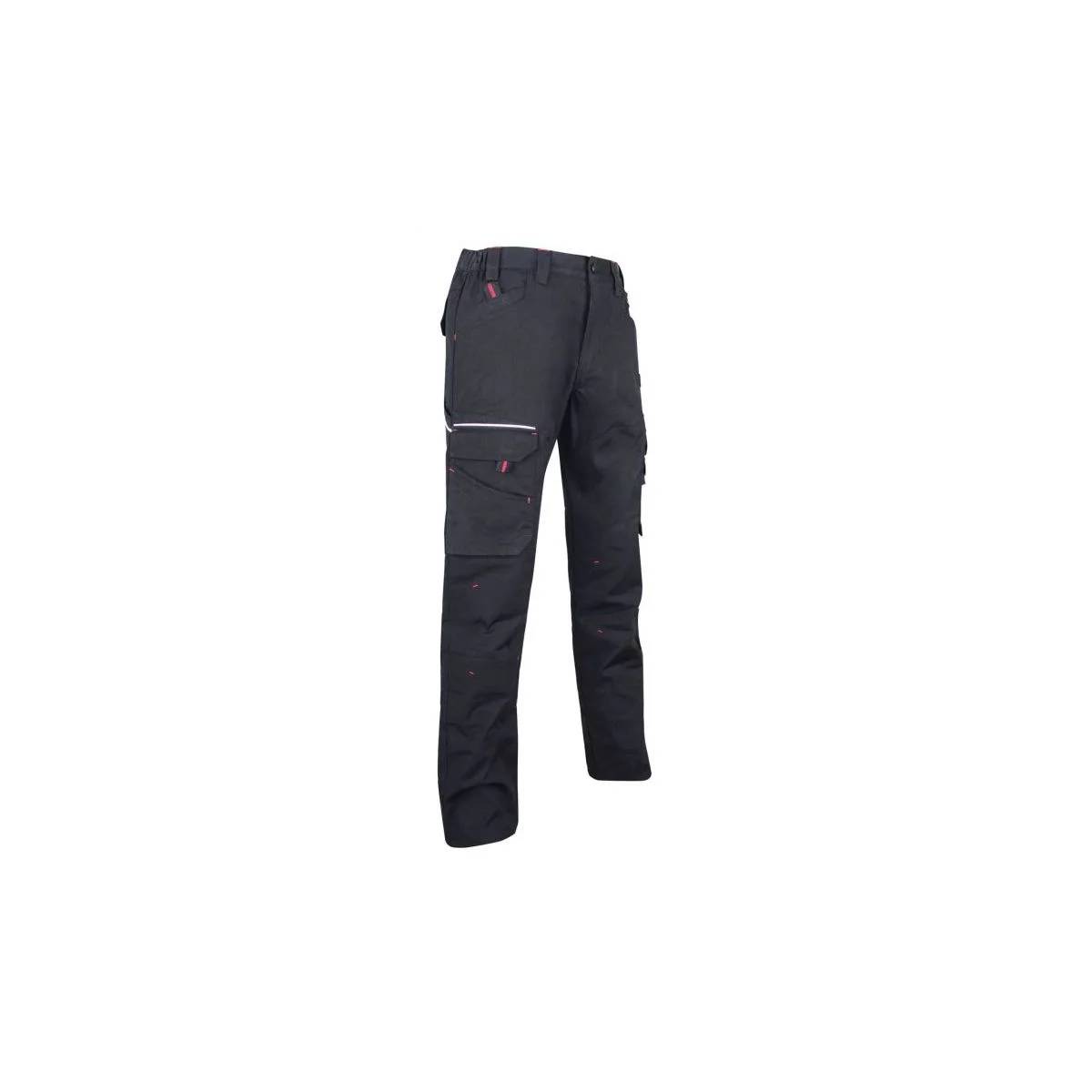 Pantalon de travail Basalte canvas noir LMA - Image 1
