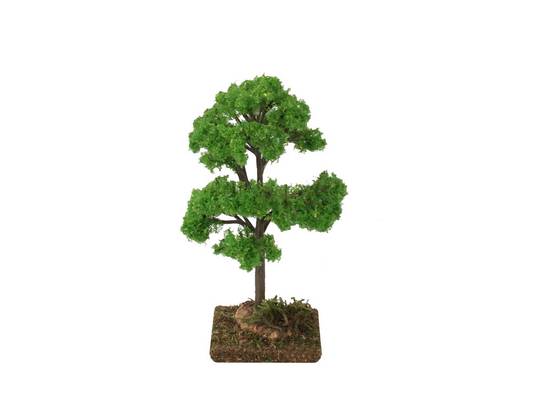 Arbre vert sur liège cm 5x5x13 - Image 1