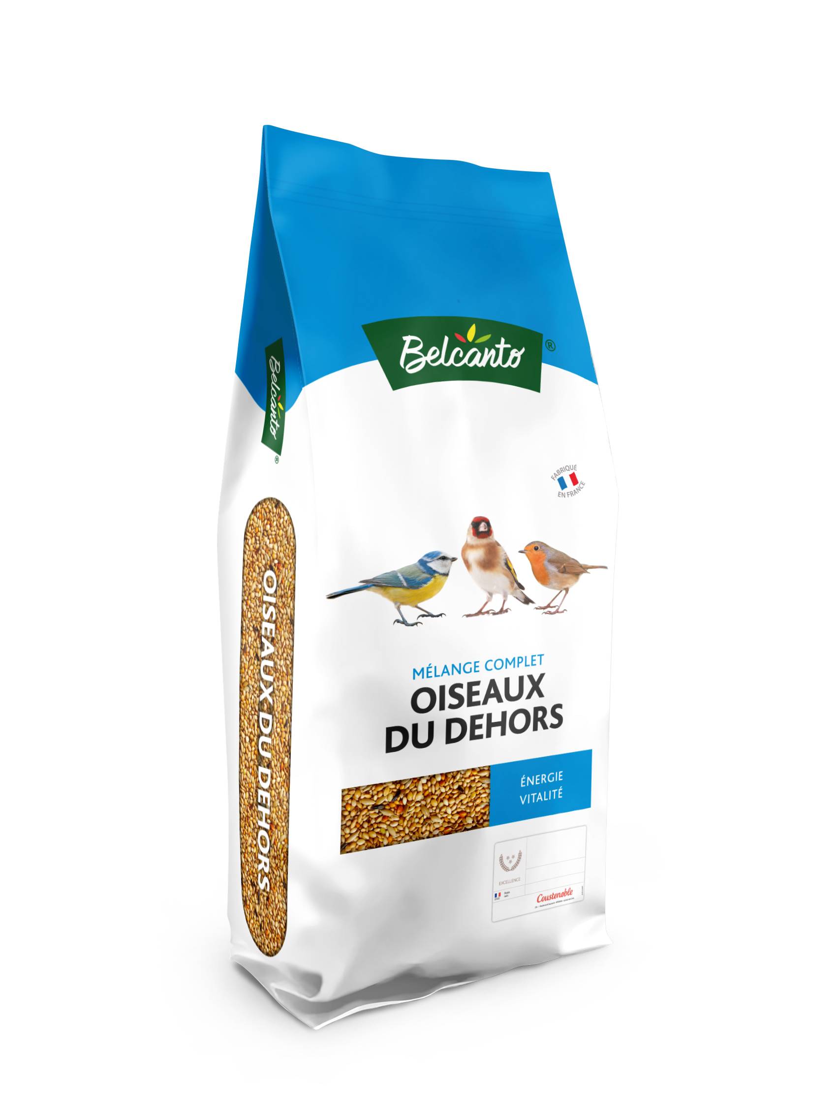 Belcanto - Mélange de graines pour  oiseaux du dehors 10 kg - Belcanto