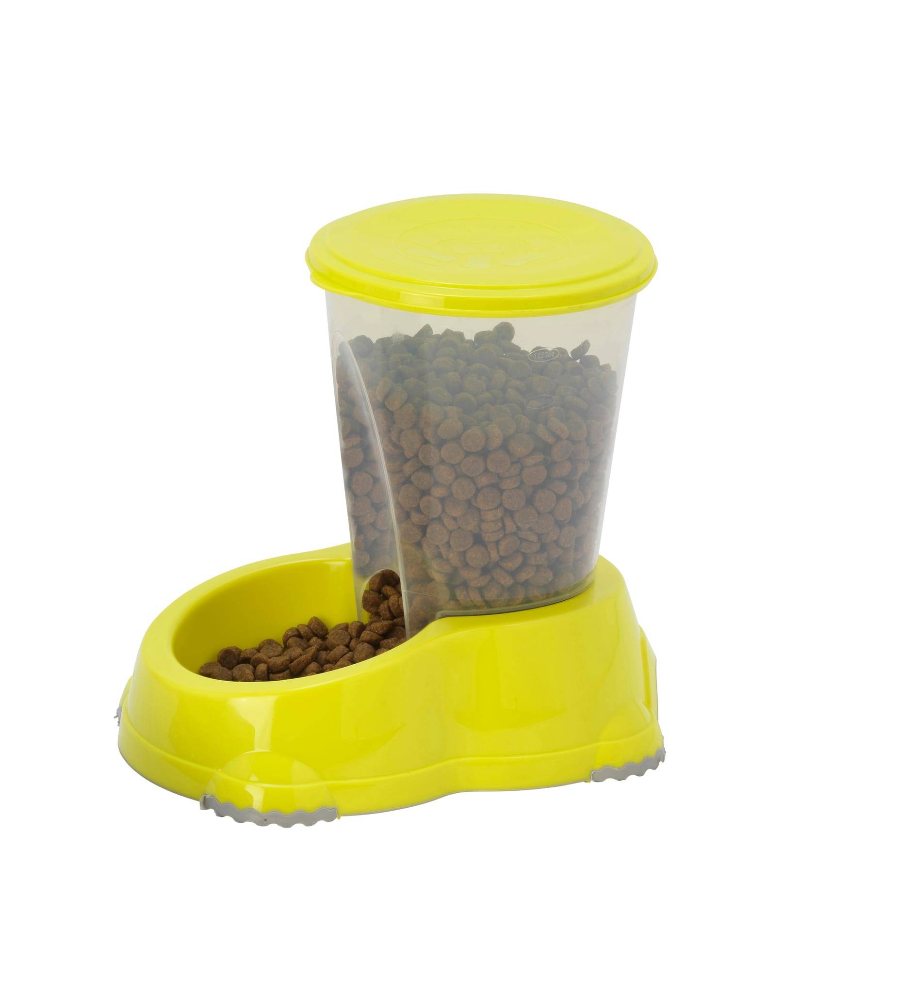 Distributeur de croquettes plastique 1.5 litres petit et moyen chien – MODERNA - Image 1