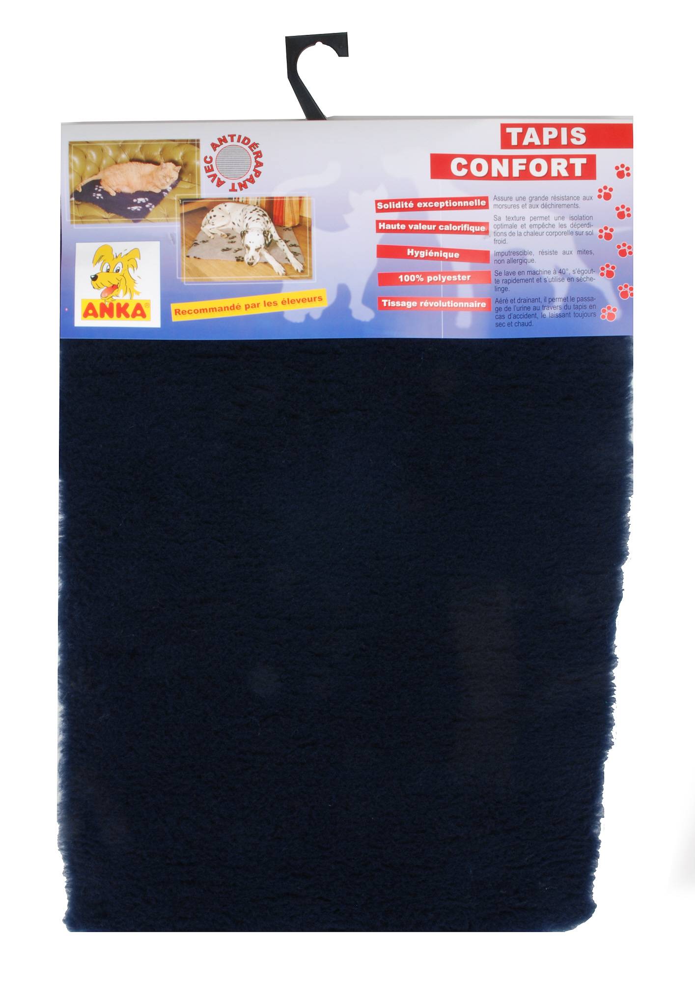 TAPIS CONFORT BLEU 38x50