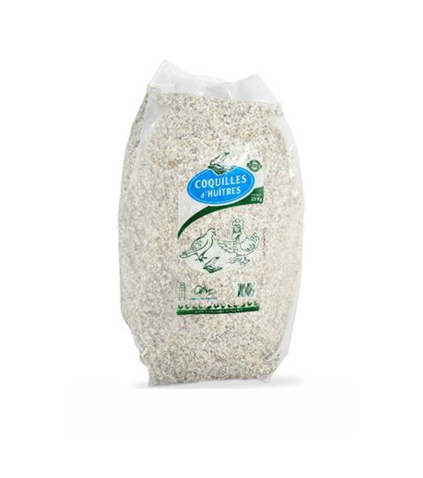 Belcanto - Coquilles d'huîtres pour poules 25 kg - Belcanto