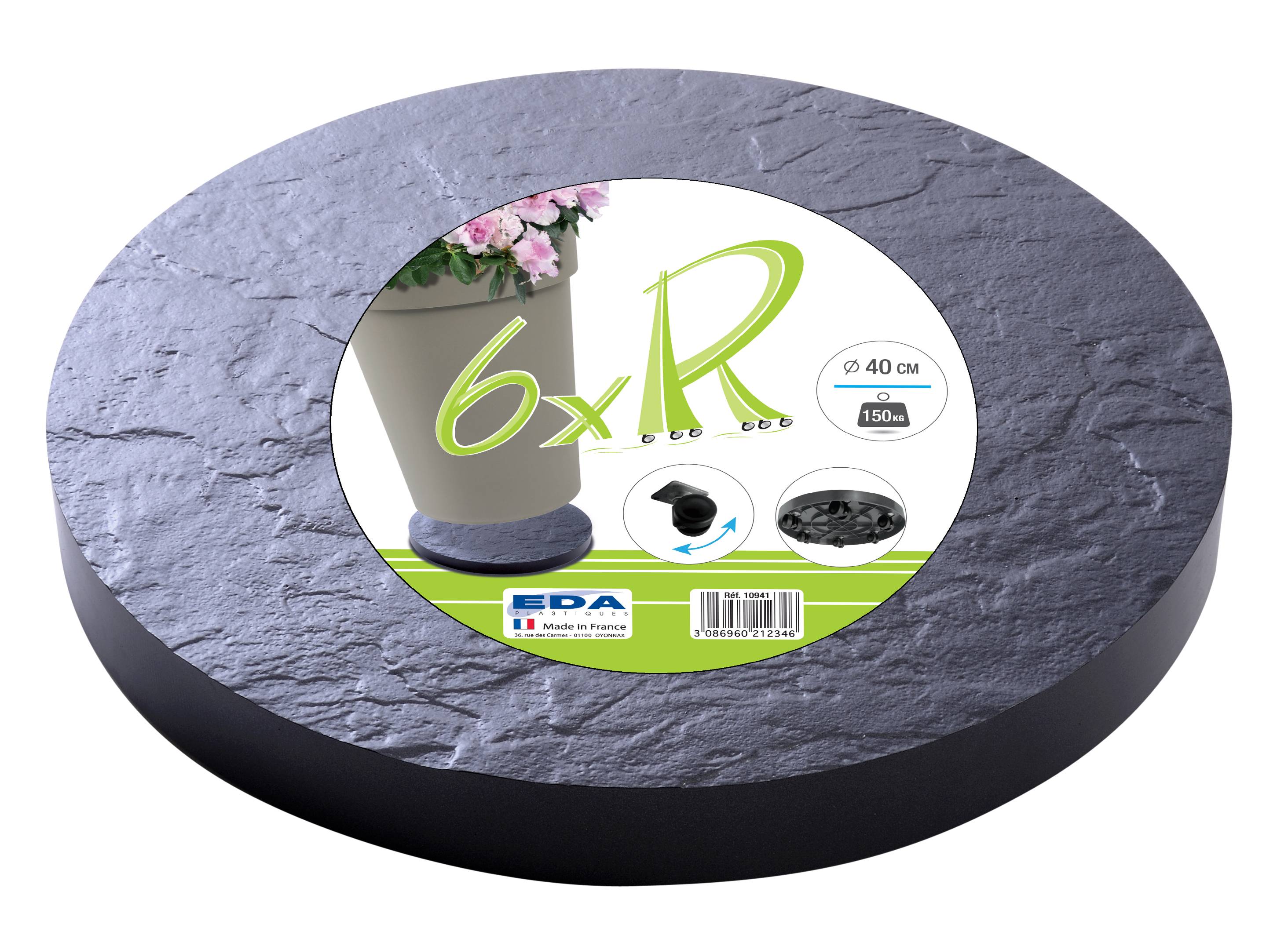 Support pot à roulettes - EDA - Image 2