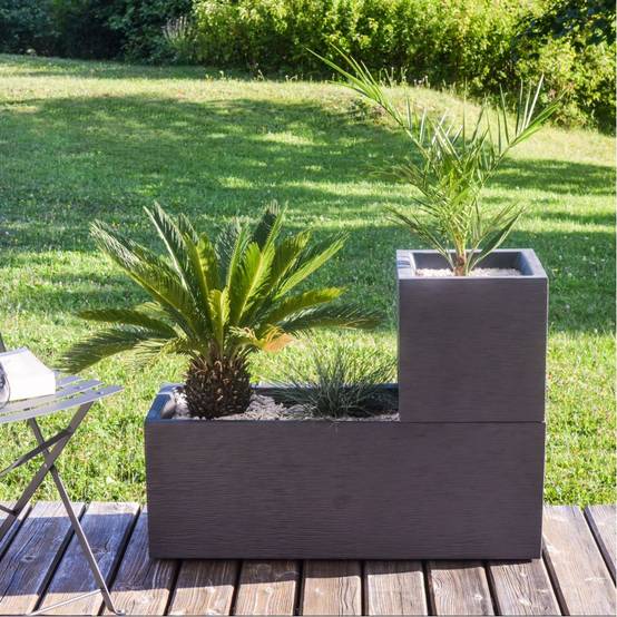 Jardinière Polypropylène Graphit'Up - EDA - Image 4