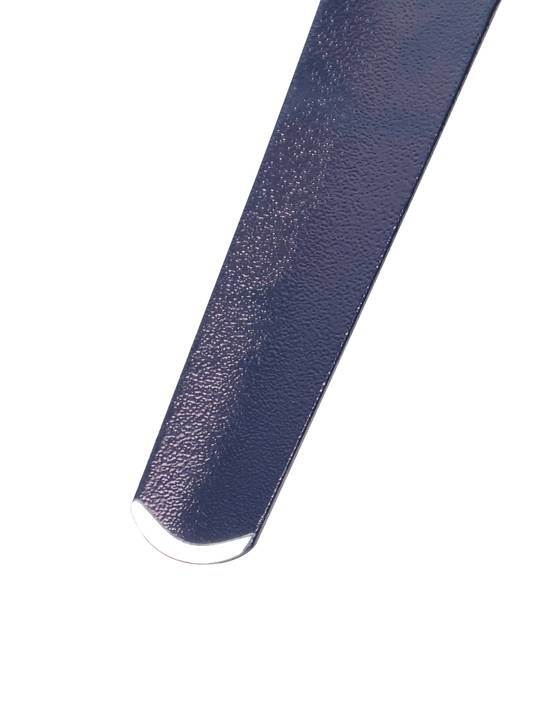 Couteau désherbeur acier bleu manche bois 38 cm - S&J - Image 5