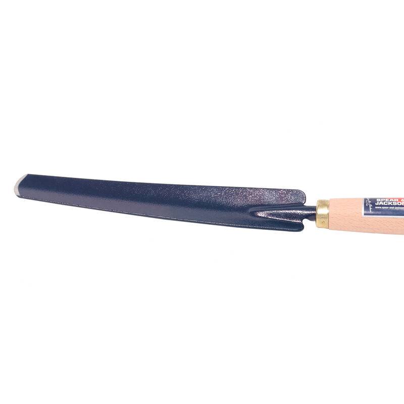 Couteau désherbeur acier bleu manche bois 38 cm - S&J - Image 8