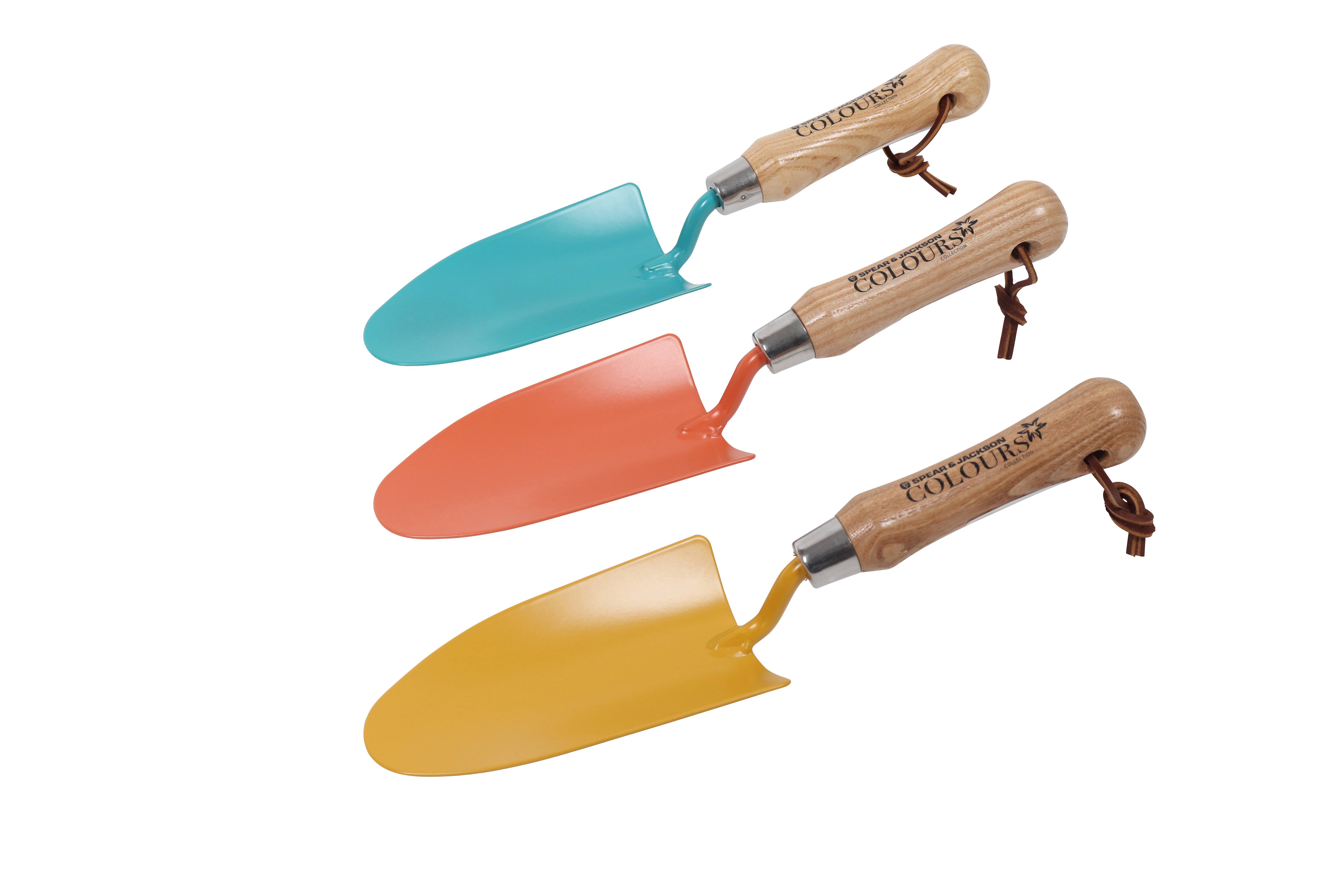 Transplantoir manche bois Colours Collection - S&J - Image 3
