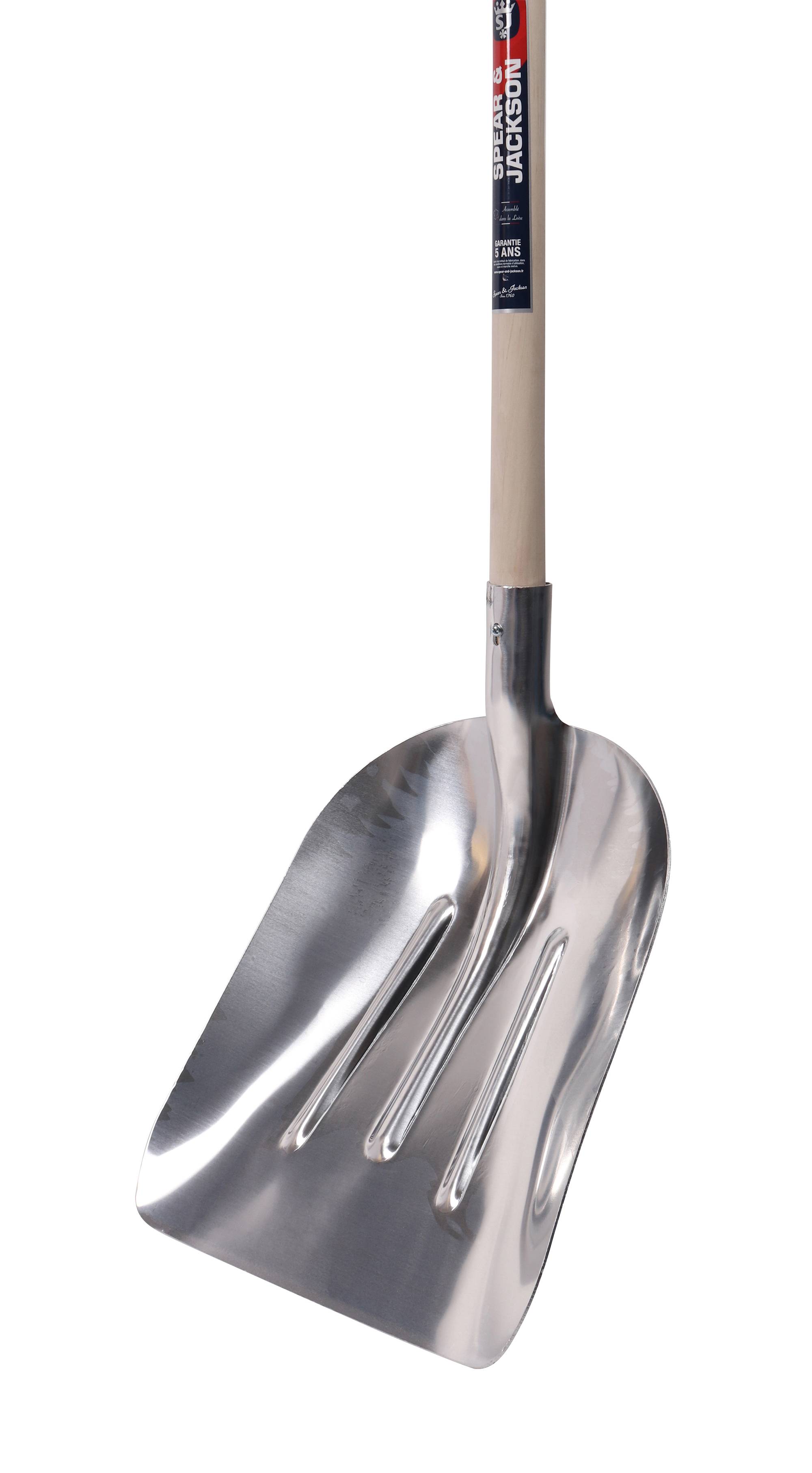 Pelle aluminium PM avec poignée plastique L 65 cm – S&J - Image 4