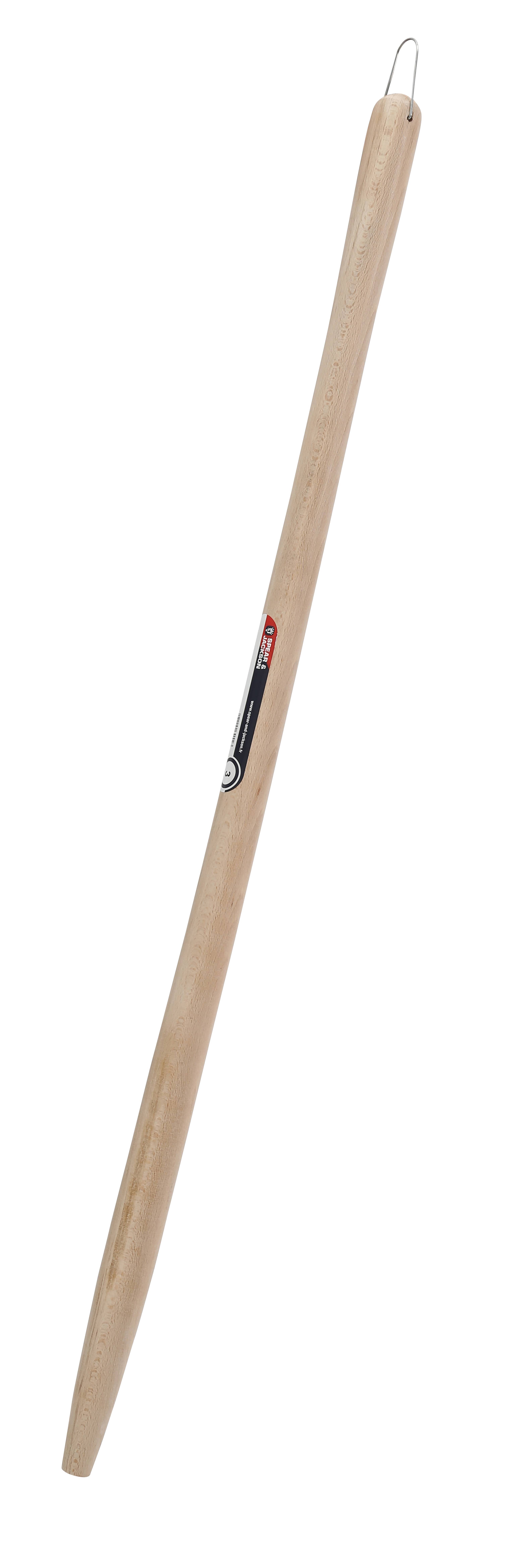 Manche à douille adaptable bois hêtre 100 cm pomme – S&J