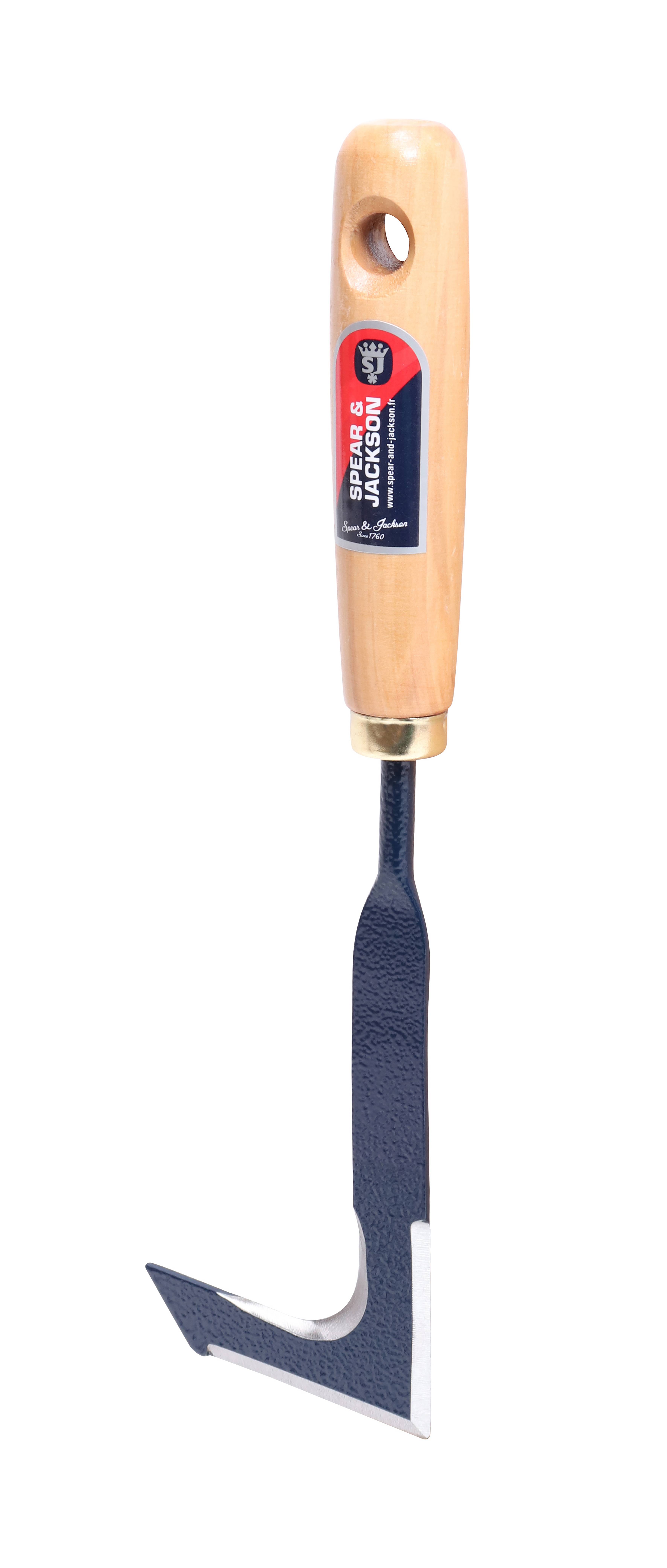 Couteau désherbeur affûté Acier Hêtre L 30 cm H 2,70 cm P 7,50 cm - S&J - Image 2