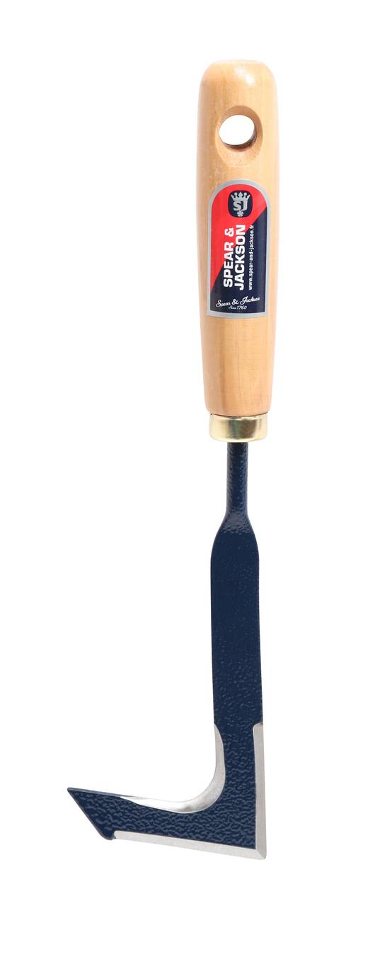 Couteau désherbeur affûté Acier Hêtre L 30 cm H 2,70 cm P 7,50 cm - S&J - Image 1