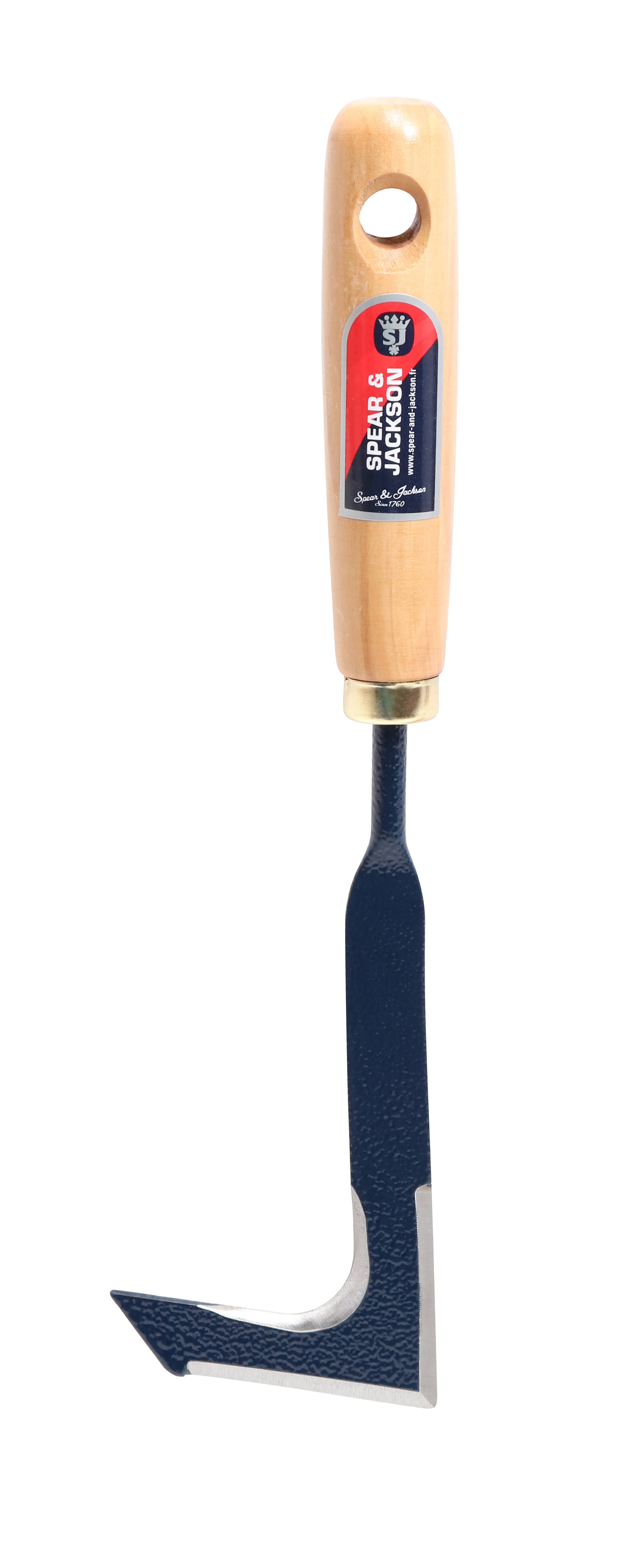 Couteau désherbeur affûté Acier Hêtre L 30 cm H 2,70 cm P 7,50 cm - S&J - Image 1