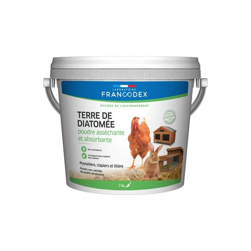 Terre de diatomée poudre insectifuge – FRANCODEX