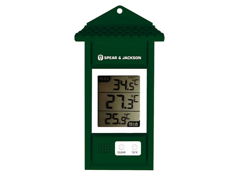 Thermomètre mini digital vert 15 cm SPEAR & JACKSON - Image 4