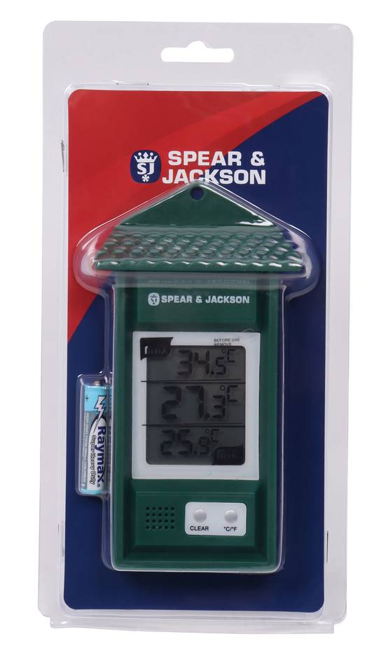 Thermomètre mini digital vert 15 cm SPEAR & JACKSON - Image 3