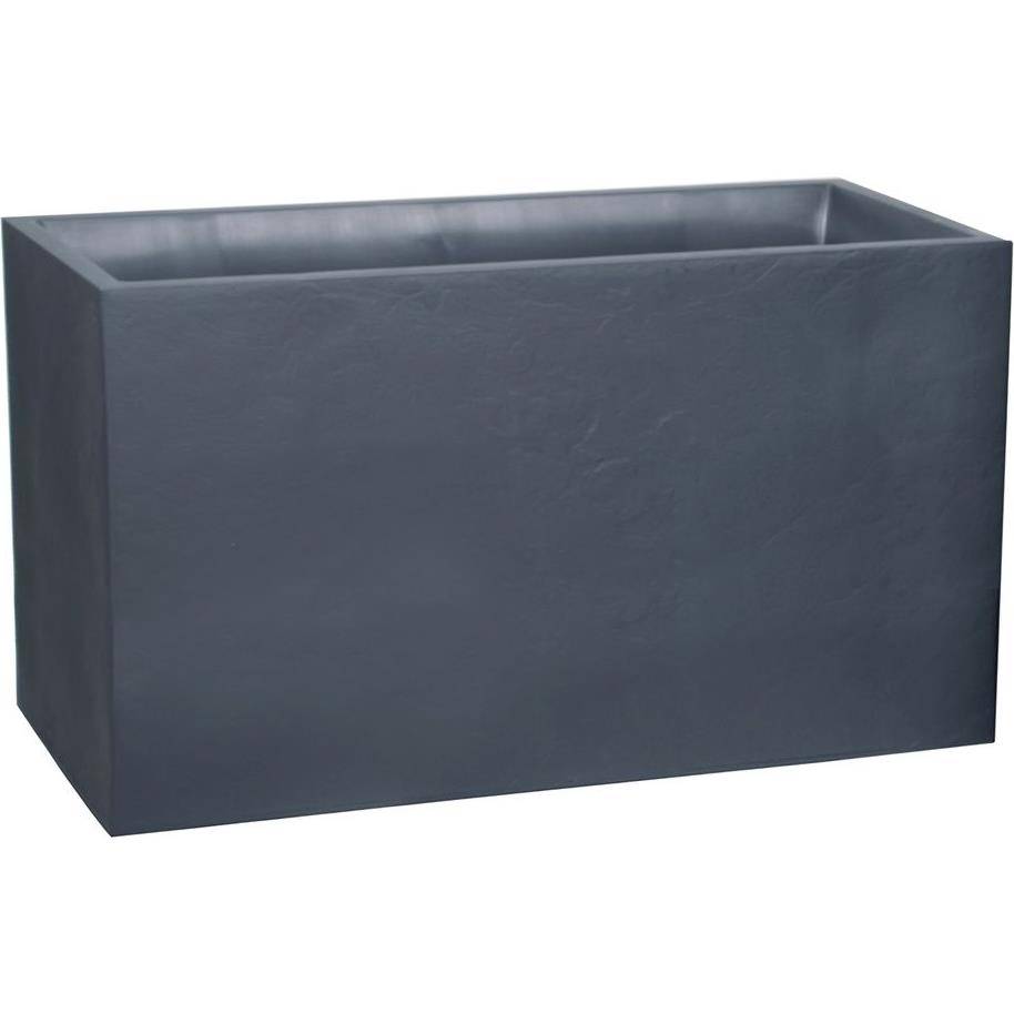 Muret Volcania plastique L99.5 H60 cm 116L gris anthracite - Image 4