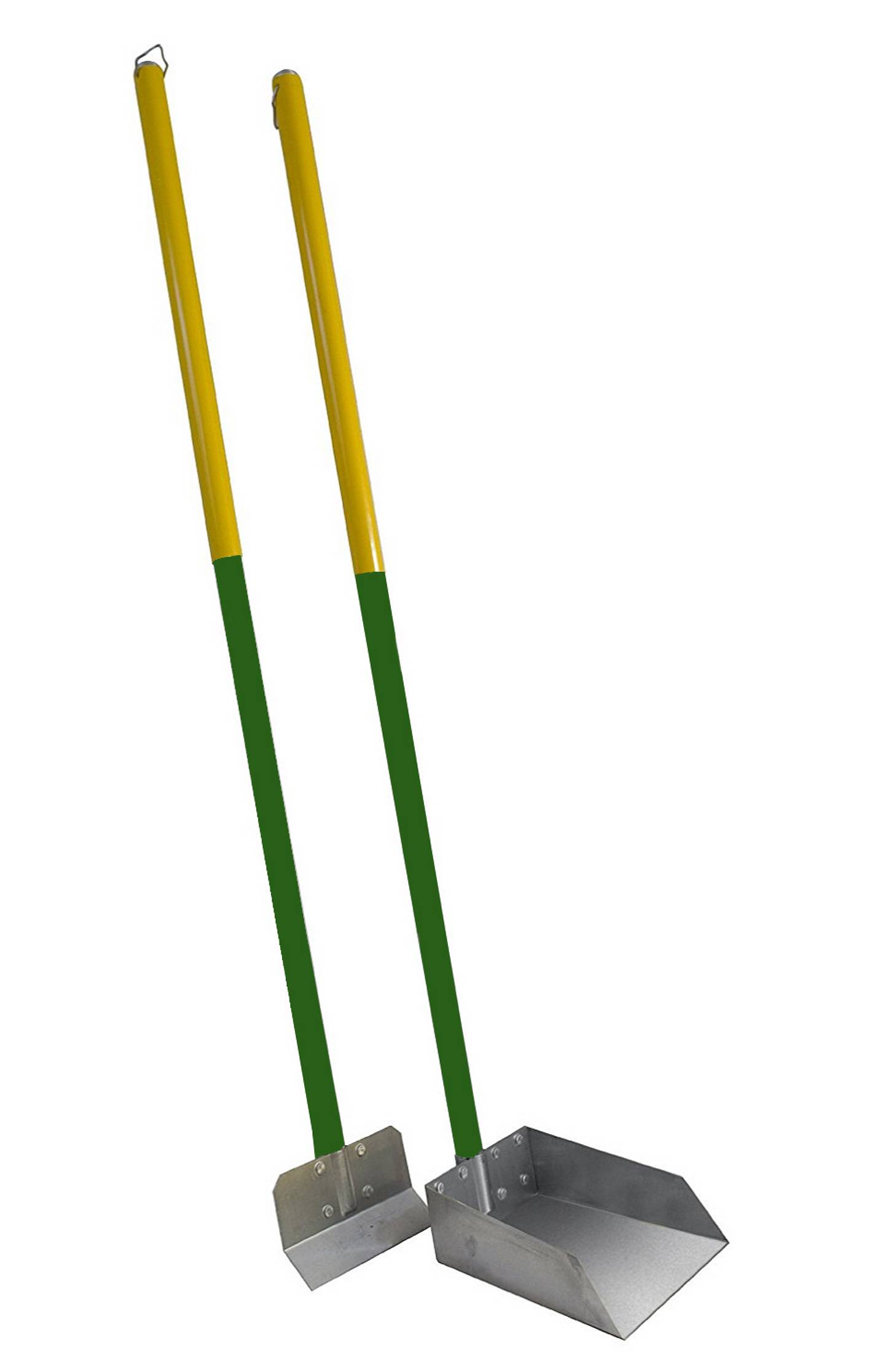 Kit pelle et rateau à déjections aluminium bois H 95 cm - ANKA