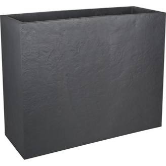 Muret EDA Loft plastique L78,5 H60 cm 46L anthracite