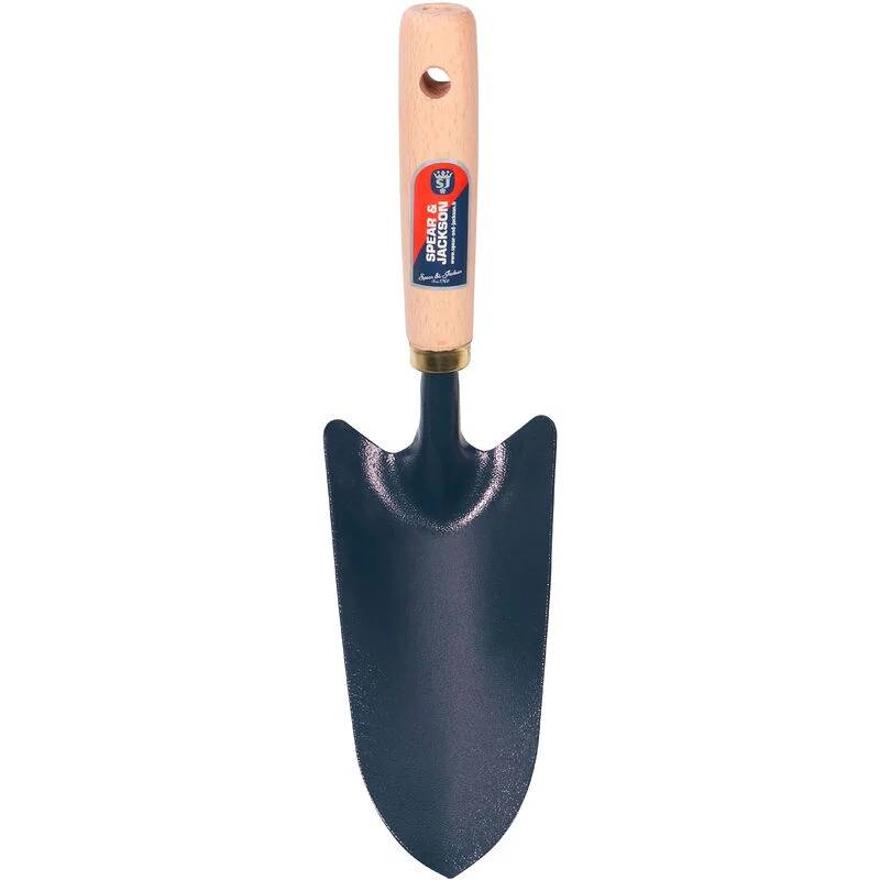 Spear & Jackson - Transplantoir manche bois acier hêtre L 32 cm - SPEAR & JACKSON - Image 1