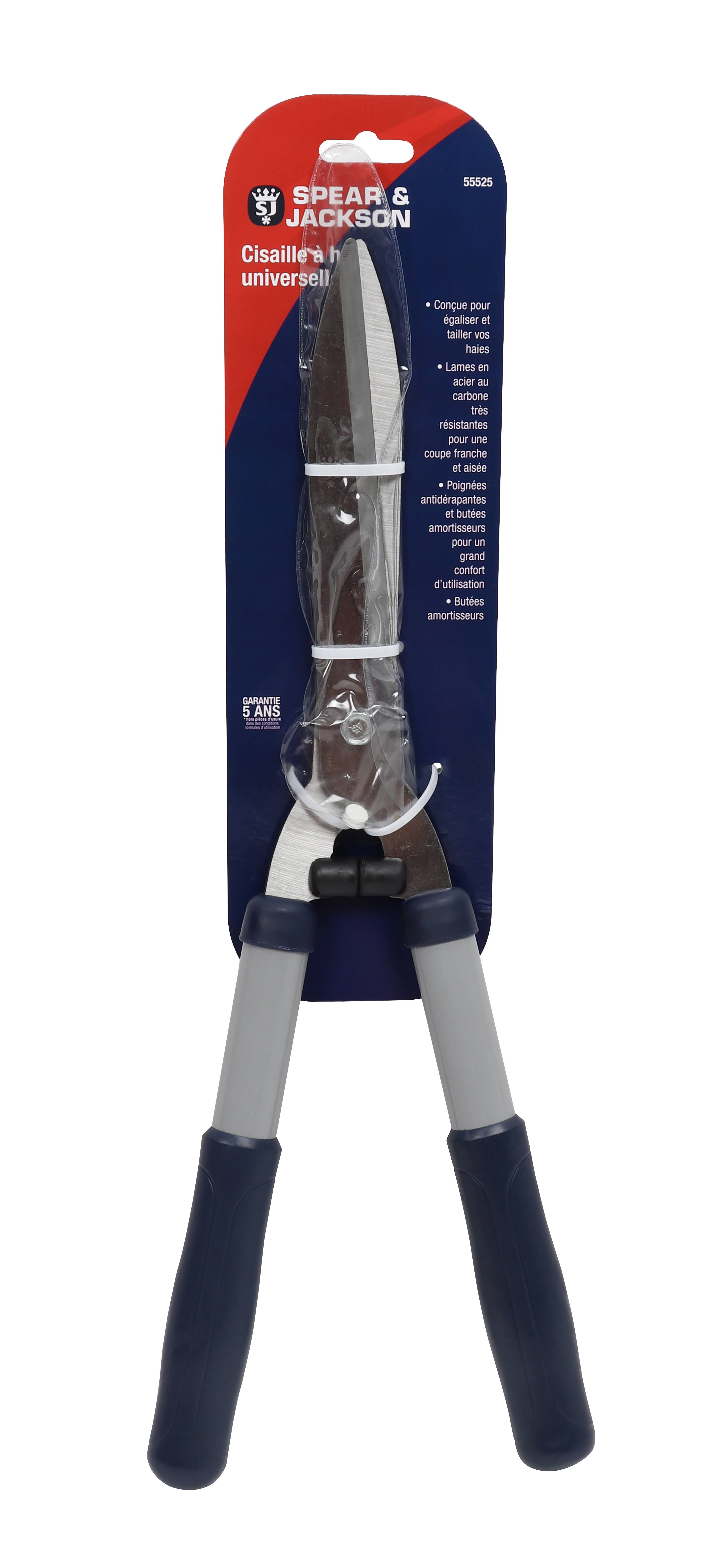 Cisaille à haie universelle acier manche anti-dérapant 53 cm SPEAR & JACKSON - Image 1