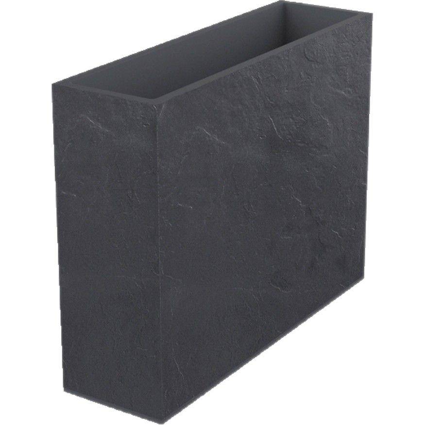Muret EDA Volcania Loft XL plast Gris anthr L99,5 H78,5 cm 63L - Image 3