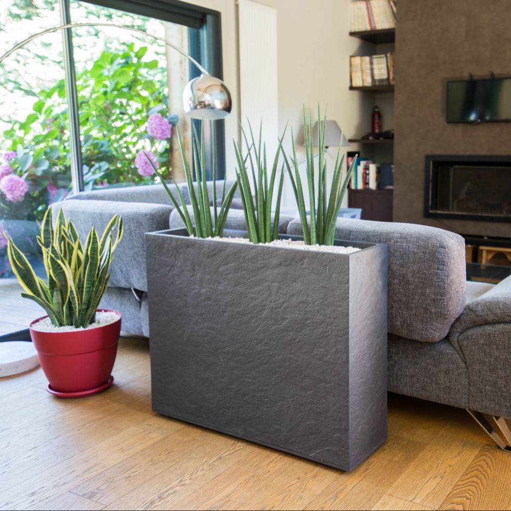 Muret EDA Volcania Loft XL plast Gris anthr L99,5 H78,5 cm 63L