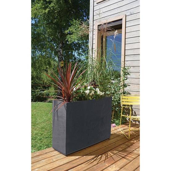 Muret EDA Volcania Loft XL plast Gris anthr L99,5 H78,5 cm 63L - Image 8