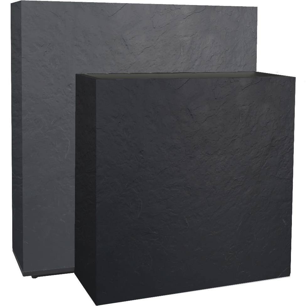 Muret EDA Loft plastique L78,5 H60 cm 46L gris galet - Image 1