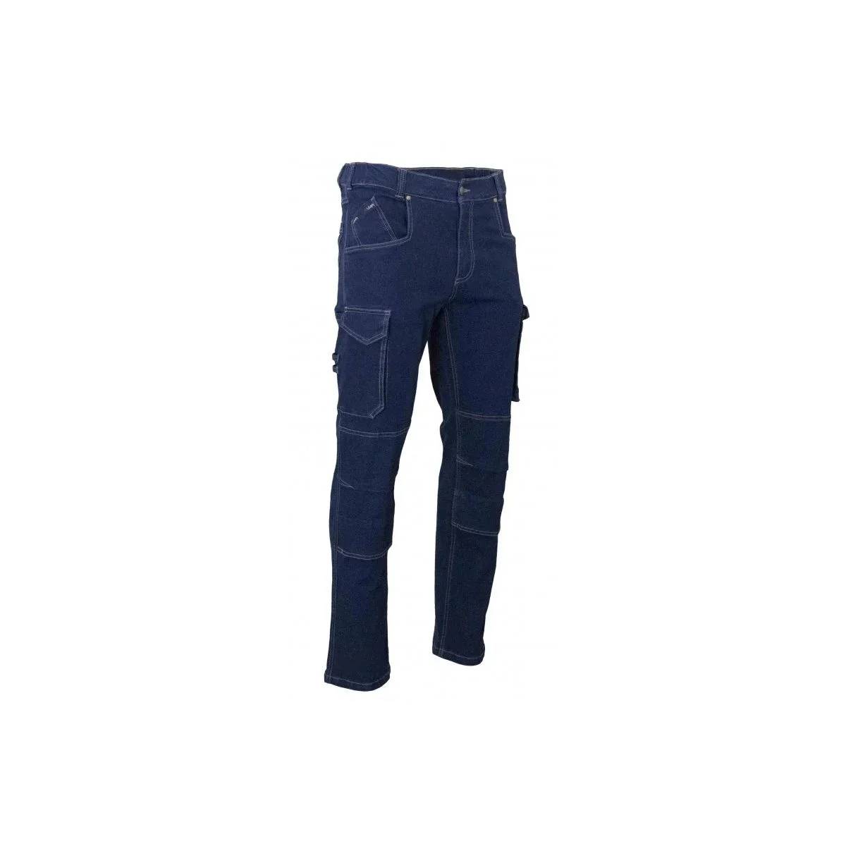 jeans braguette zippée poches genouillères - Image 3