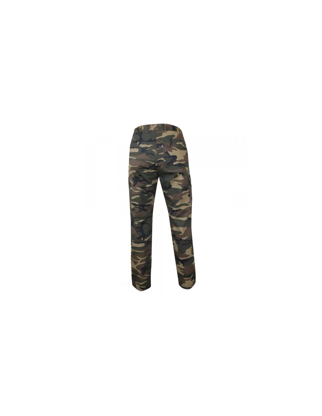 Pantalon de travail multipoches camo T44 SANGLIER - LMA - Image 2