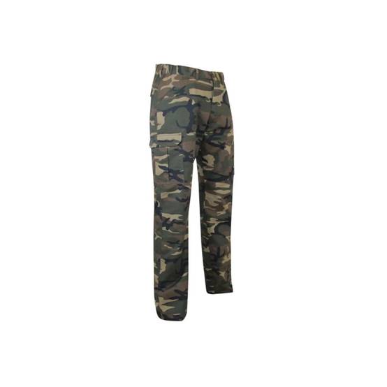 Pantalon de travail multipoches polycoton camo SANGLIER - LMA - Image 1