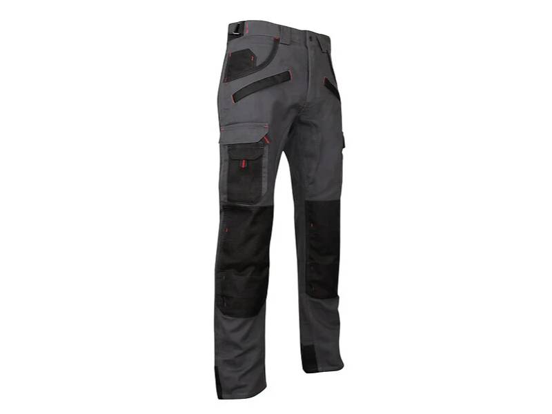 pantalon bicolore poches genouillères - Image 1