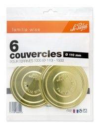 Le Parfait - Sachet de 6 couvercles 110 mm - Le Parfait® - Image 1