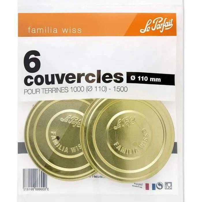 Le Parfait - Sachet de 6 couvercles 110 mm - Le Parfait® - Image 3