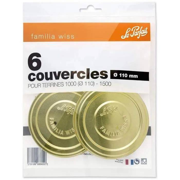 Le Parfait - Sachet de 6 couvercles 110 mm - Le Parfait® - Image 2