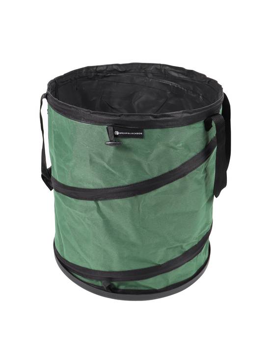 Sac de jardin pop up plastique vert 56 L - SPEAR & JACKSON - Image 1