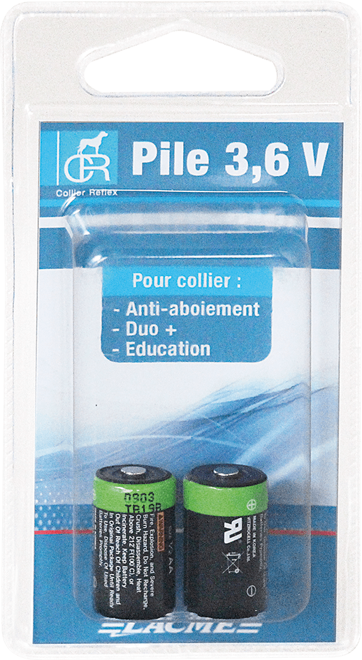 Lacme - Pile 3,6 V - Blister x 2 - Lacme - Image 2