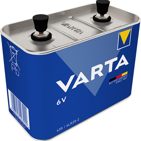 Pile Alcaline 4LR25-2 6V Professional – VARTA