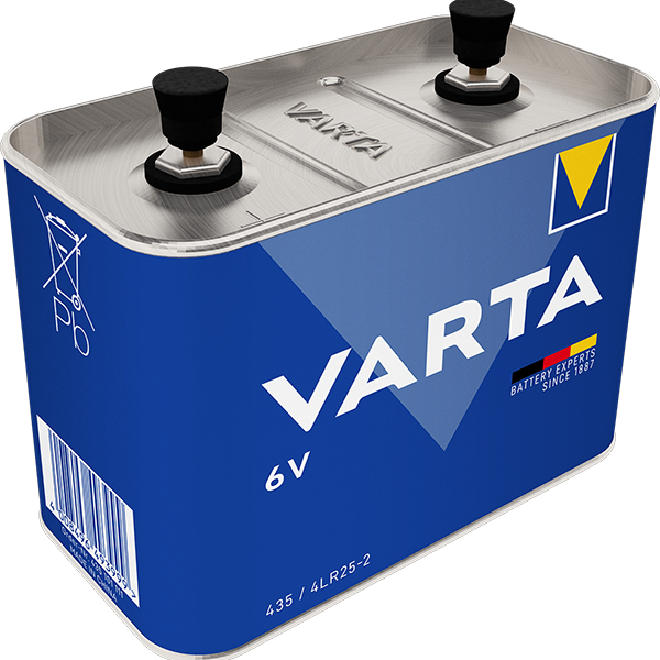 Pile Alcaline 4LR25-2 6V Professional – VARTA