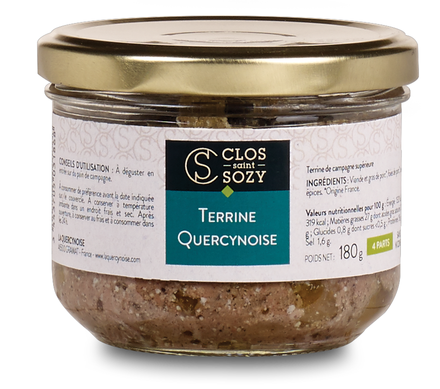 Clos Saint Sozy - Terrine Quercynoise 180 g - Clos Saint Sozy