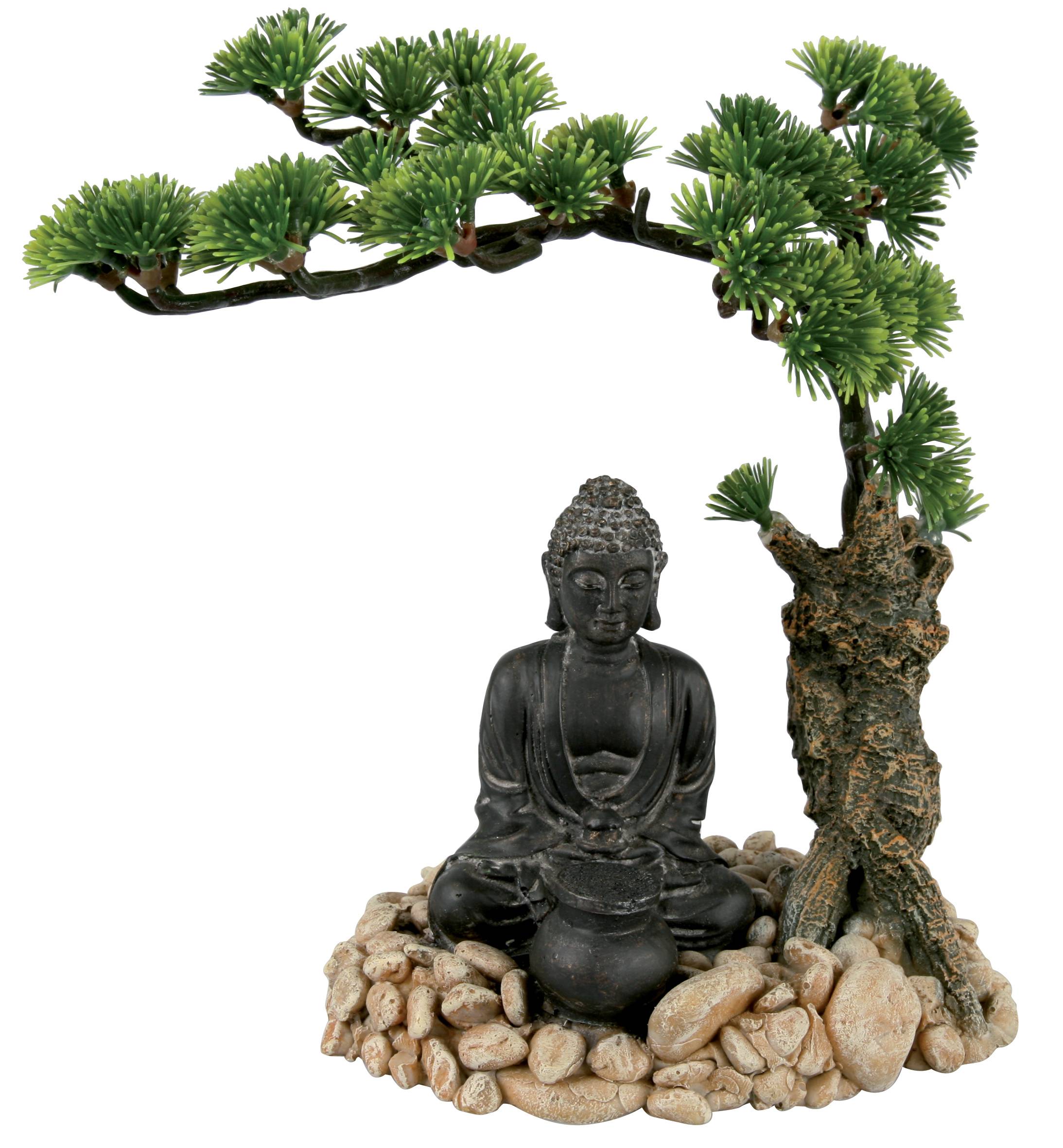 Zolux - Décor diffuseur Bouddha bonsaï - ZOLUX