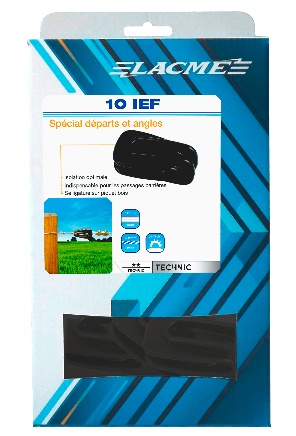 Lacme - Isolateur IEF - Boîte x 10 - LACME - Image 1