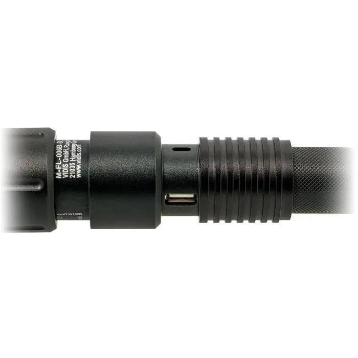 Lampe torche rechargeable aluminium incolore L.26.8 cm P.4.5 cm - Maximus - Image 11