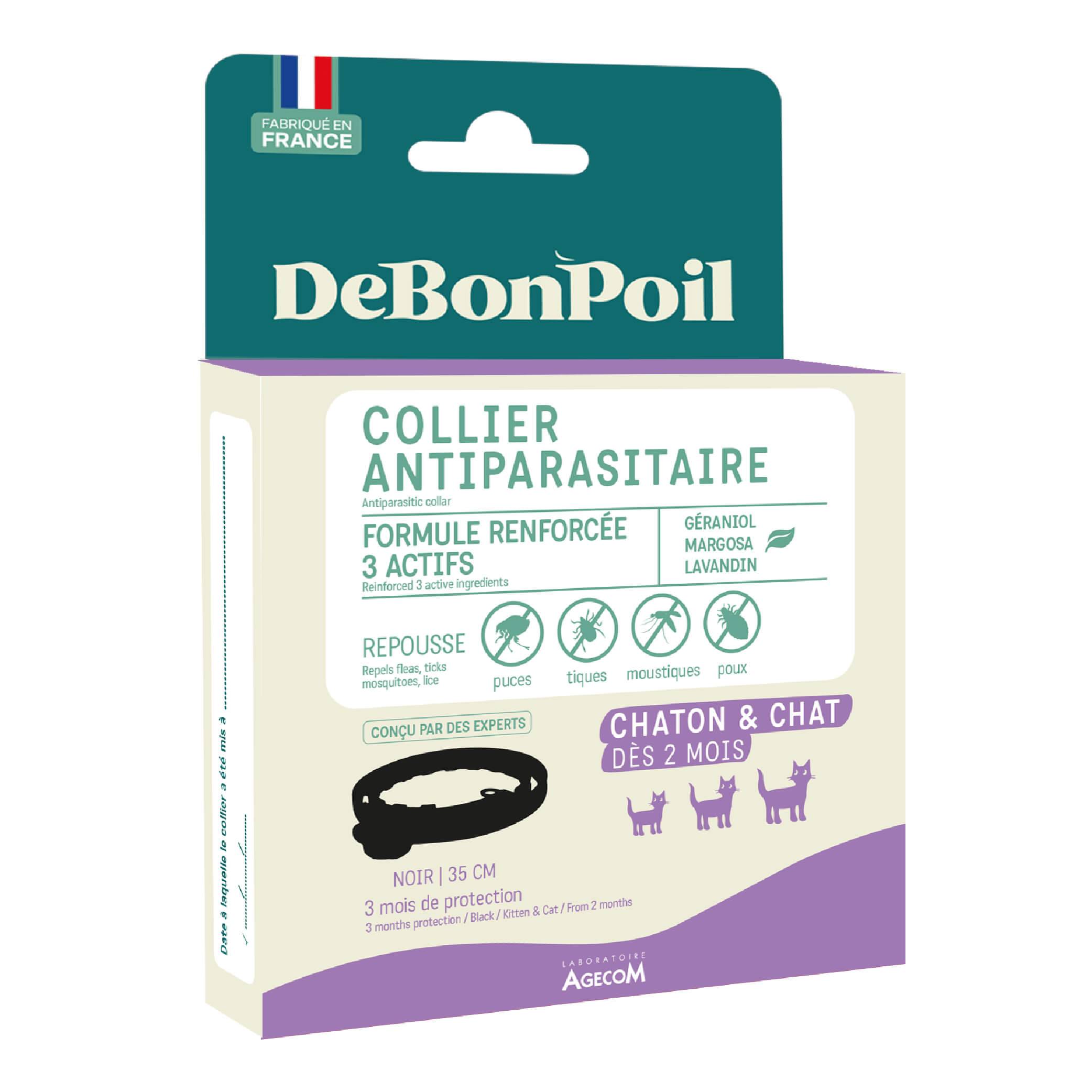 Laboratoire Agecom - Collier Antiparasitaire Chat – ACTIPLANT'3